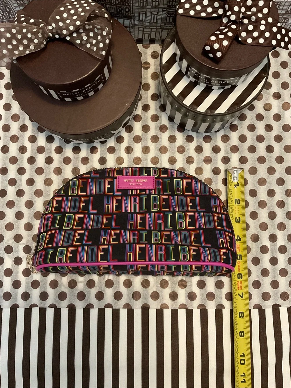 Henri Bendel x Steven Wilson Limited Edition Cosmetics Bag with Coated Interior